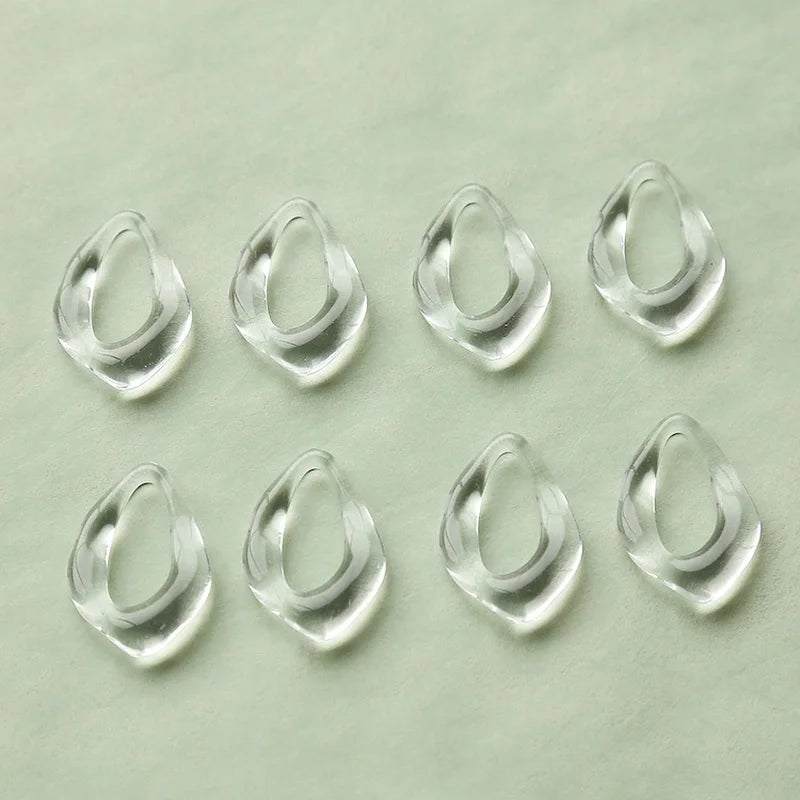 Resin Water Wave Earring Material