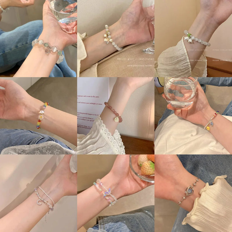Fashion Crystal Bracelet Small Versatile Temperament