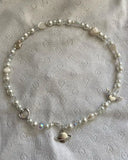 Y2K Glass Bead Choker Necklace