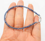 Iolite Turquoise Sapphire Green Round Faceted 3mm Bracelet Beads