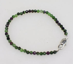 Iolite Turquoise Sapphire Green Round Faceted 3mm Bracelet Beads