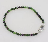 Iolite Turquoise Sapphire Green Round Faceted 3mm Bracelet Beads