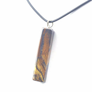 Iron Tiger Eye Stone Pendant Natural Gemstone Beads Pendant for Man