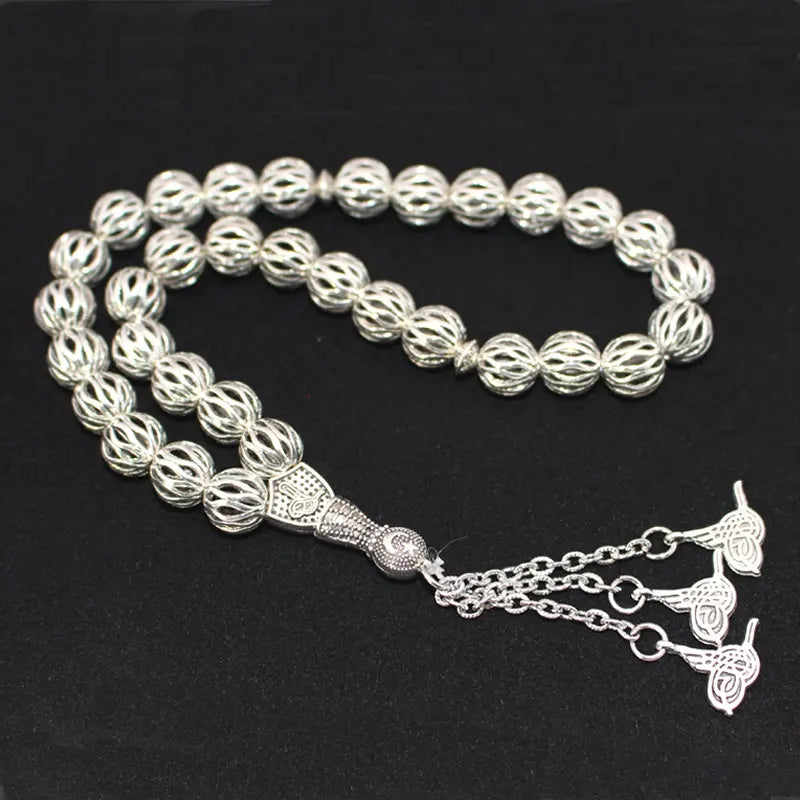 Ottoman Prayer 33 Beads Tasbih Bracelets Muslim Allah Rosary