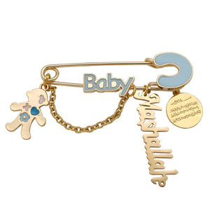 Islamic Quran Al Qalam Mashallah Brooch Baby Pin