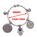 Islamic Hamsa Hand of Fatima Evil Eye Baby Bracelet