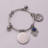 Islamic Hamsa Hand of Fatima Evil Eye Baby Bracelet