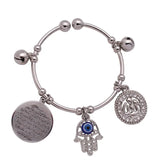 Islamic Hamsa Hand of Fatima Evil Eye Baby Bracelet