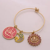 Islamic Allah Star Moon Bracelet Amulet Persian Mashallah