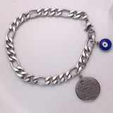 Islamic AYATUL KURSI Evil Eye Stainless Steel Bracelet