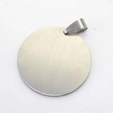 Islamic Stainless Steel Necklace - In the Name of Allah Pendant