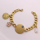 Islamic Stainless Steel Baby Bracelet with AYATUL KURSI