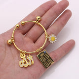 Islamic Four Qul Sura Copper Baby Bangles