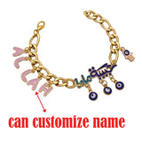 Islamic Muslim Stainless Steel Baby Bangles Bracelets