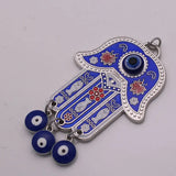 Hamsa Hand of Fatima Pendant Necklace Evil Eye Protection