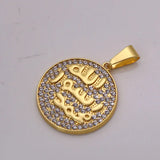 Prophet Mohammed Pendant Necklace Islam Muslim Arabic Messenger
