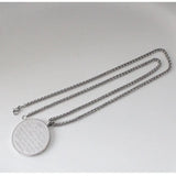 Islamic Quran Pendant Necklace Stainless Steel Ayatul Kursi Allah Jewelry