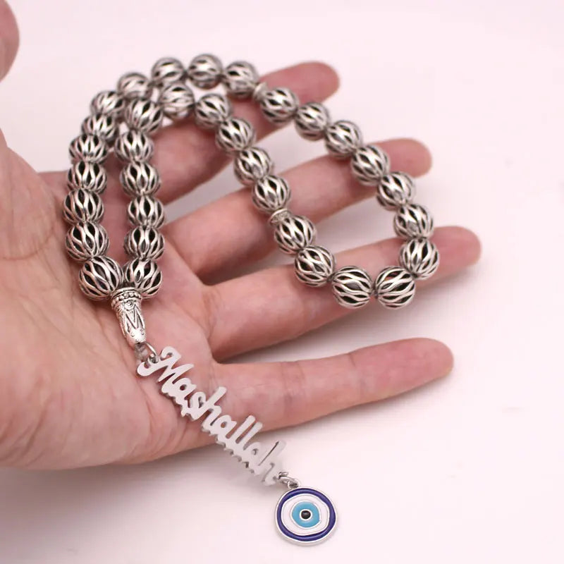 Islamic Prayer 33 Beads Tasbih Bracelets Muslim Allah Rosary