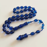 Islamic Tasbeeh Rosary 33 Pcs Resin Amber Masbaha Prayer Beads