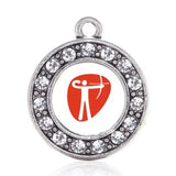 Archery Bow Charm Necklace Jewelry