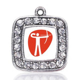 Archery Bow Charm Necklace Jewelry