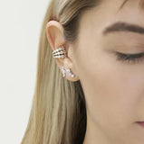 Bohemian Girl Ear Bone Studs Stackable C-shaped Ear Clip