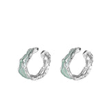 Enamel Ear Bone Clip High-grade Sense Sterling Silver S925