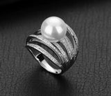 Stackable Ring For Women Wedding Engagement Bridal Top Finger Ri