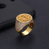 Twist Lines Cubic Zironium Engagement Rings