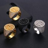 Twist Lines Cubic Zironium Engagement Rings