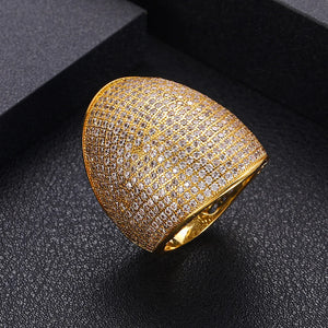 CZ Wedding Rings for Women Bridal Jewelry CZ Femmale Full Finger
