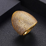 CZ Wedding Rings for Women Bridal Jewelry CZ Femmale Full Finger