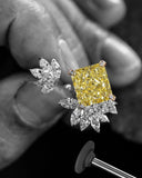 CZ Wedding Rings Women Bridal Engagement Jewelry CZ Accessories