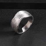 Zirconia Stones Link Chain Bold Rings Women Jewelry