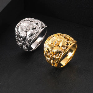 Bold Zirconia Stones Women Engagement Party Rings