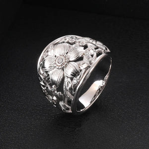Bold Zirconia Stones Women Engagement Party Rings