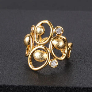 Bold Zirconia Stone Rings for Women