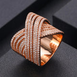 Indian African Dubai CZ Women's Rings