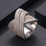 Indian African Dubai CZ Women's Rings