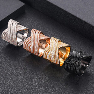 Indian African Dubai CZ Women's Rings