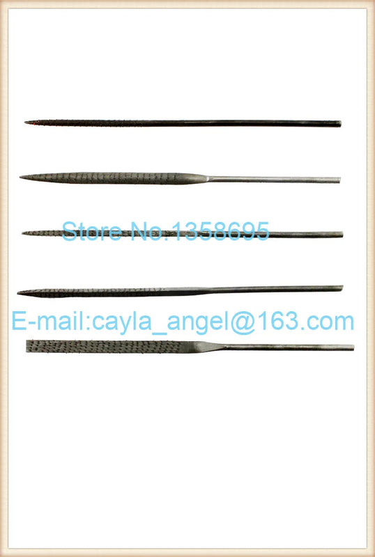 5pcs 140mm Diamond Needle Files Set Engraving Craft Tool