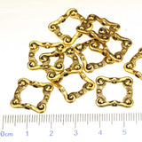 Antique Silver Spacers Beads for DIY Charms Bracelets 50pcs