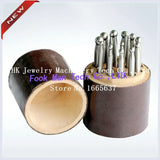 Jewelry Dapping Block Set 17pcs Tool Kit Dapping Punches