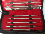10pcs Stainless Carving Jewelry Dental Tools Engraving Tools