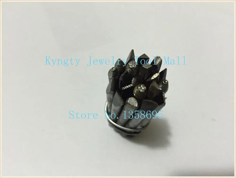 Steel Stamp Punch Jewelers Set 16pcs/lot