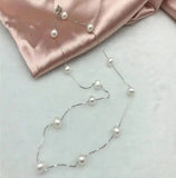 Freshwater Pearl Necklace Pendant 925 Sterling Silver Chain