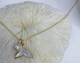 Natural Freshwater Pearl Pendant Chain for Women
