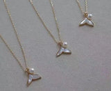 Natural Freshwater Pearl Pendant Chain for Women
