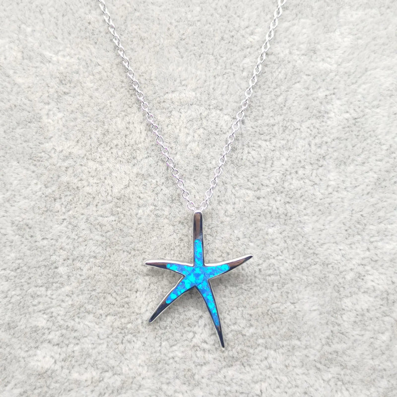 S925 Sterling Silver Aobao Star Pendant Necklace