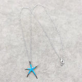S925 Sterling Silver Aobao Star Pendant Necklace
